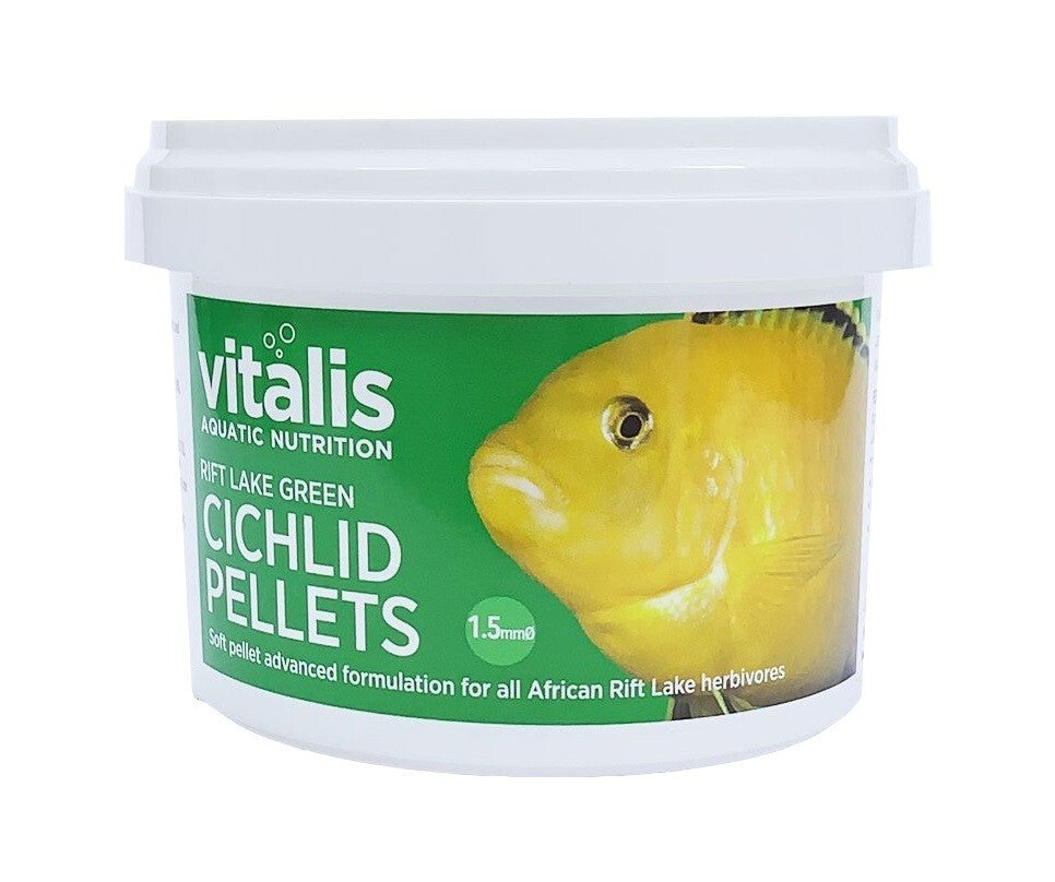 Vitalis Cichlid Herbivore Pellets 140g