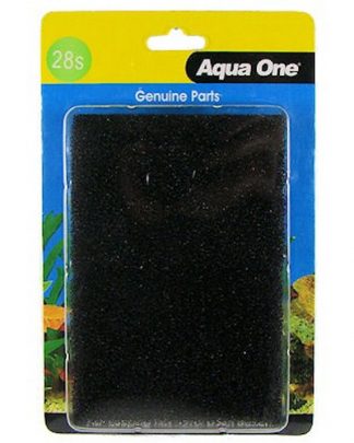Aqua One 25312S – SPONGE 15PPI - Black Foam Filter Sponge