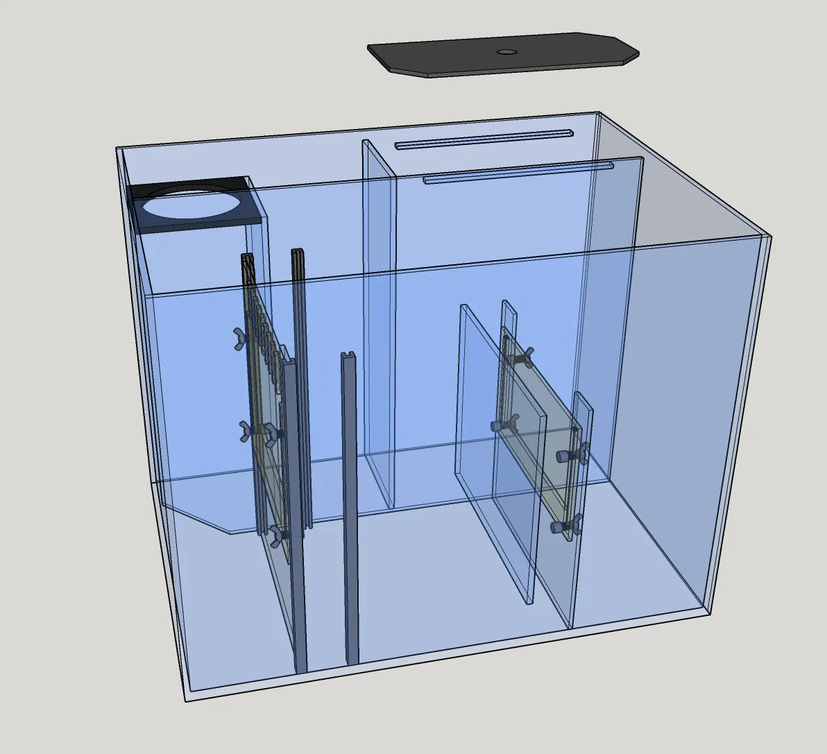 Aqua One ReefSys 180 Marine/Freshwater Sump Aquarium