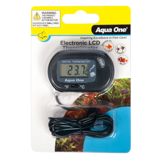 Aqua One LCD Electronic Thermometer ST-3