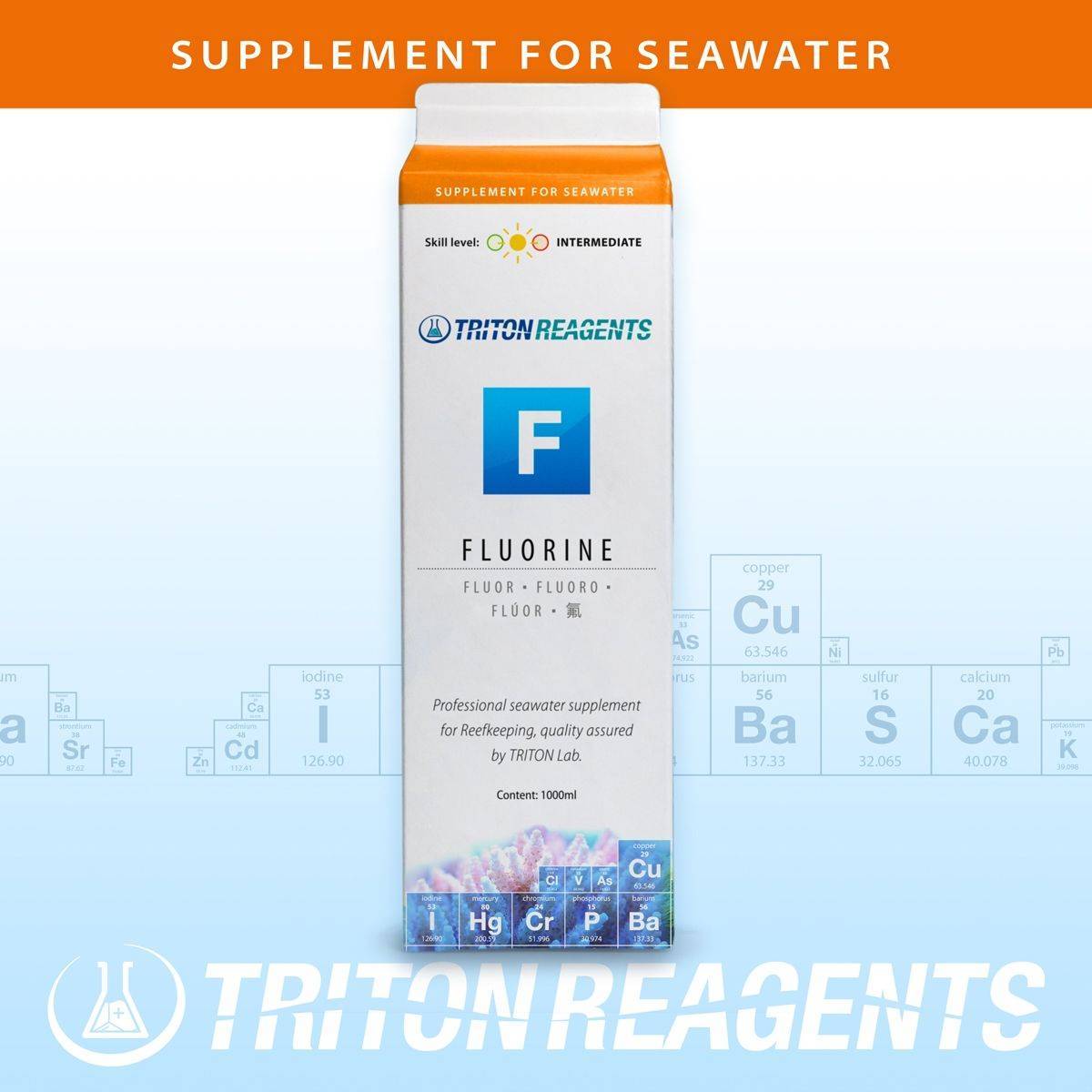Triton Fluorine Trace Base Reagent 1000ml