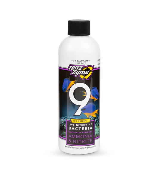 Fritz Zyme 9 Marine Nitrifying Bacteria 236ml/8oz