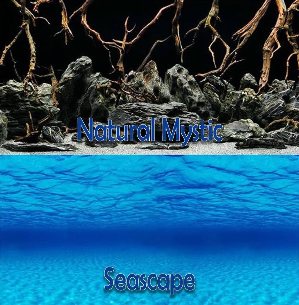 SeaView Aquarium Background - Double Sided