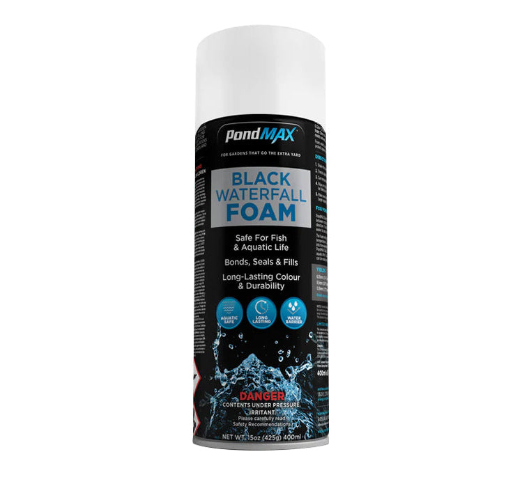 PondMAX Black Waterfall Foam 330ml