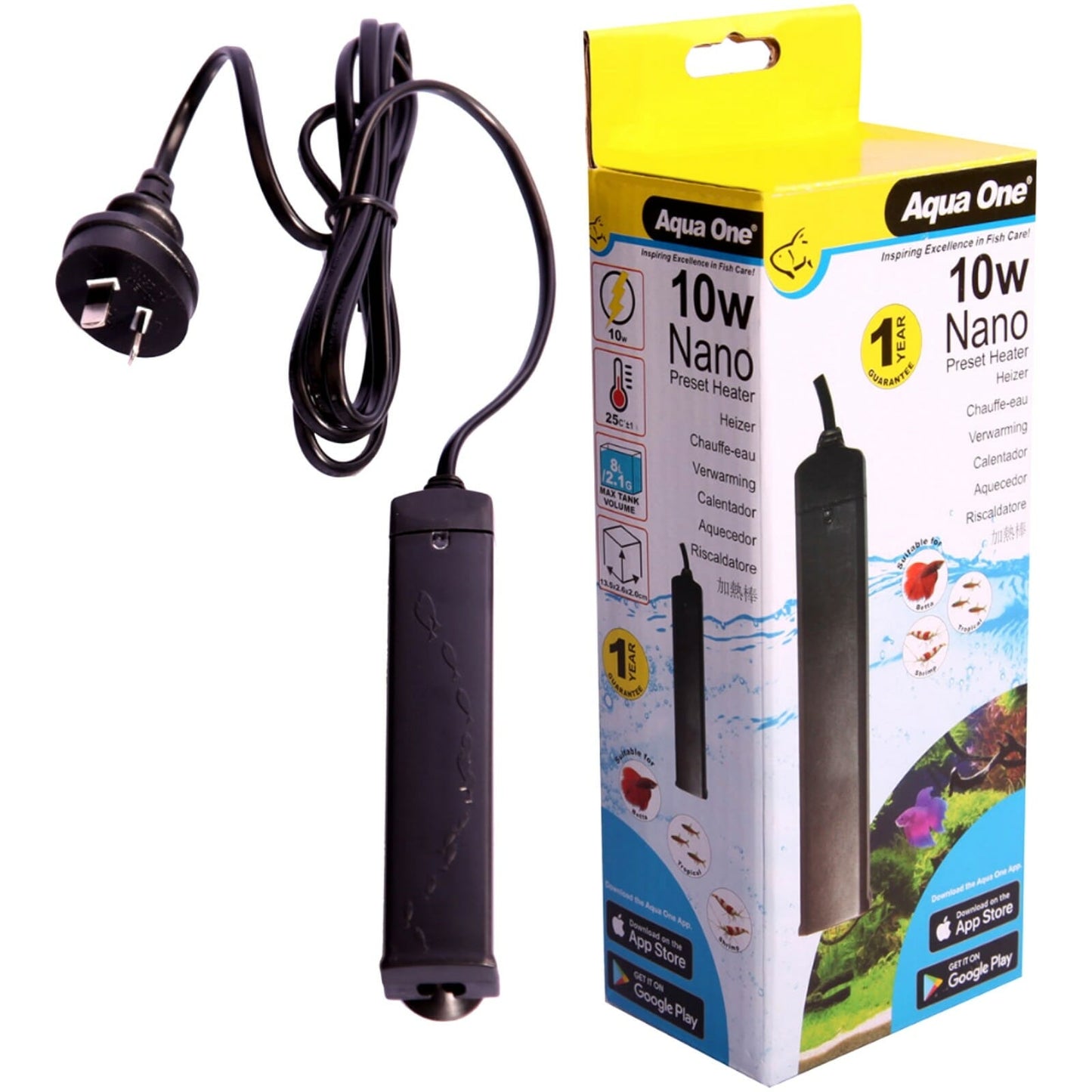 Aqua One Plastic Nano Heater