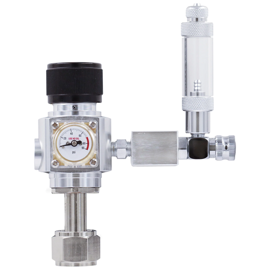 AquaLabs - Mini Dual Stage CO2 Regulator with Solenoid