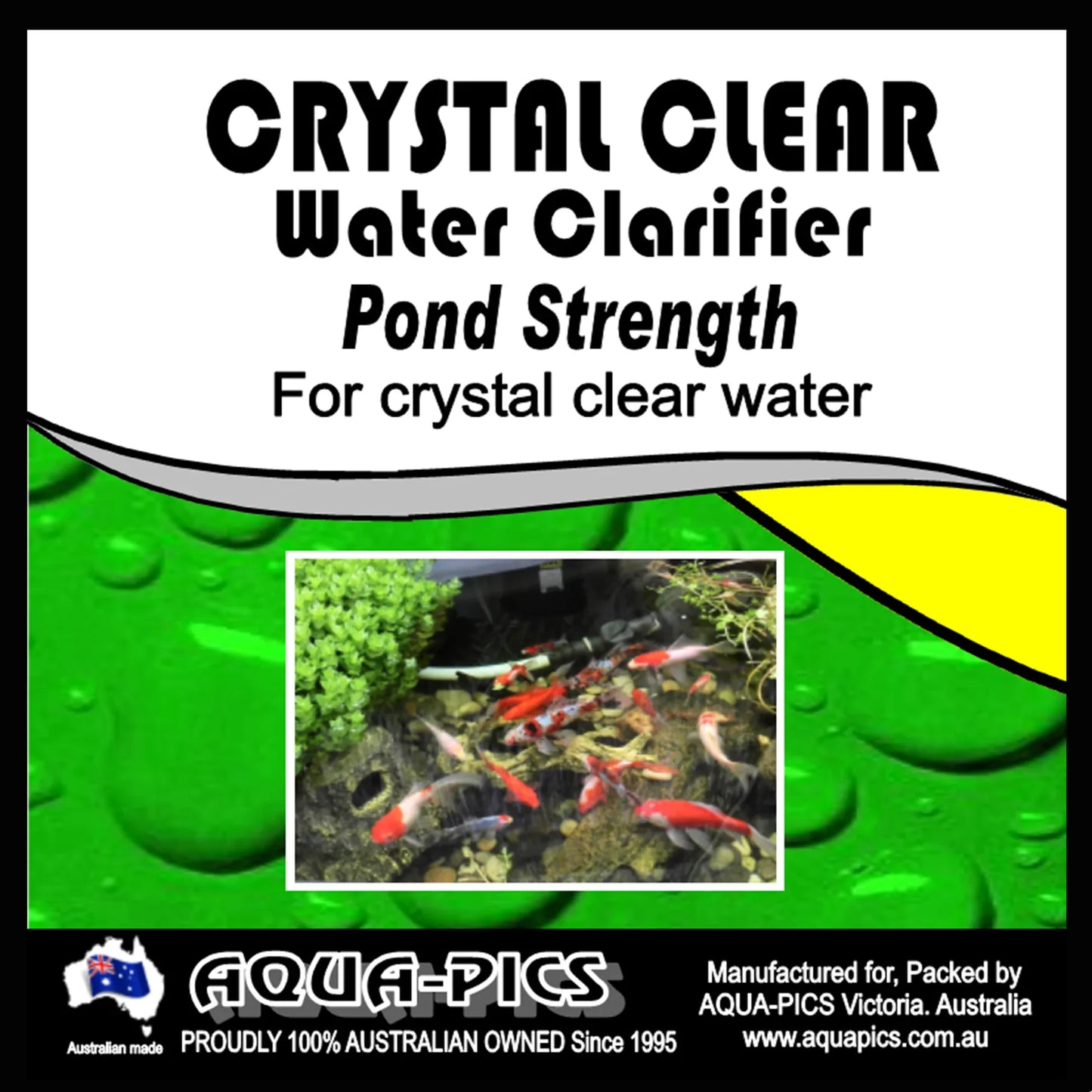 Aqua-Pics Crystal Clear Pond Strength - Various Sizes