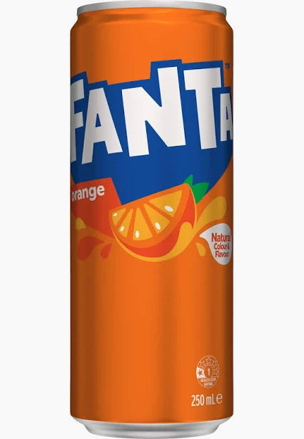 Fanta Orange 250ml can