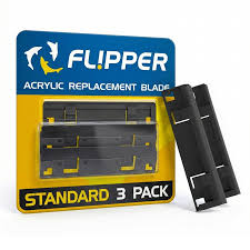Flipper Replacement ABS Blades for Flipper STANDARD Acrylic Tanks Only