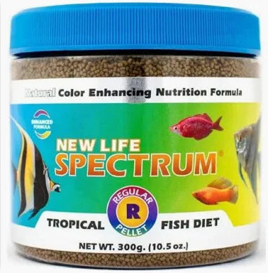 New Life Spectrum Regular Tropical Fish Formula 300g - 1-1.5mm Sinking Pellets