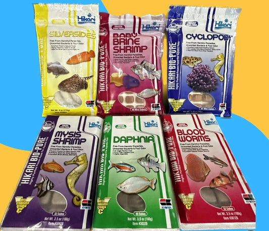 Hikari BioPure Frozen Food - various selection (IN STORE AND PICK UP ONLY)