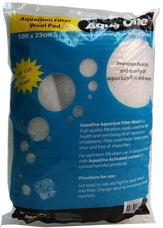 Aqua One Filter Wool Course 100x25cm