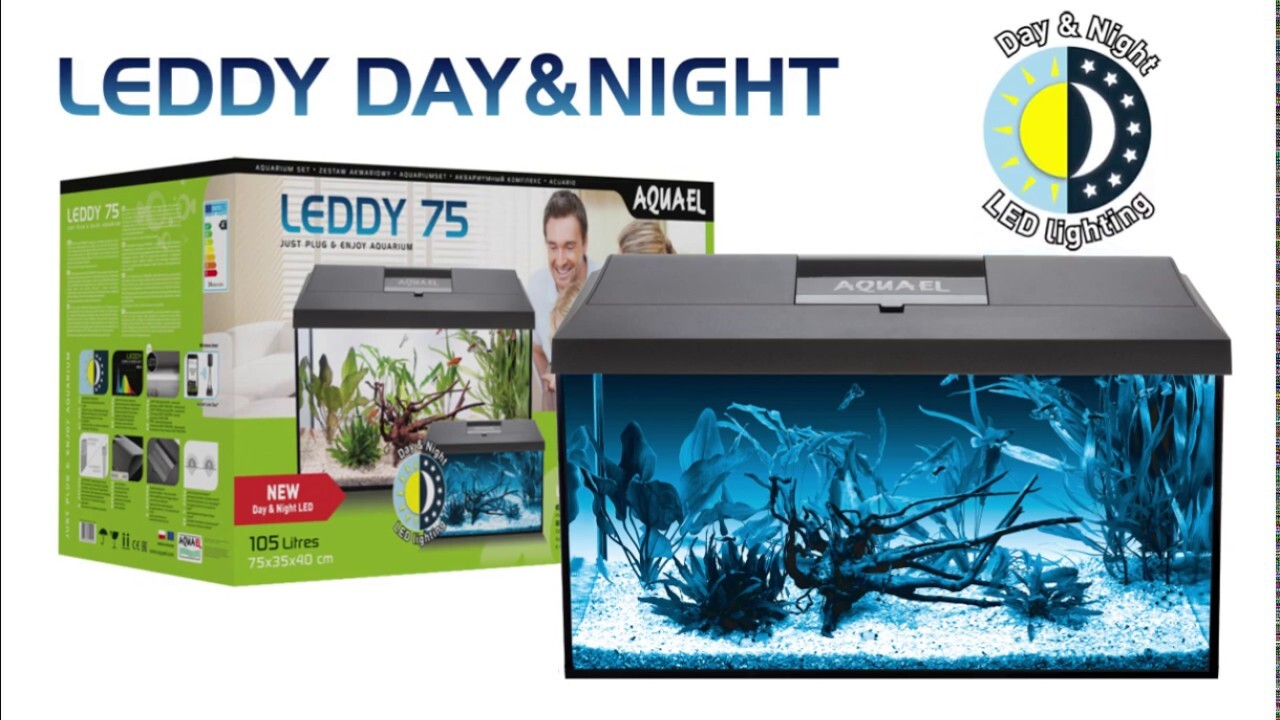 Aquael Leddy Day & Night Aquarium